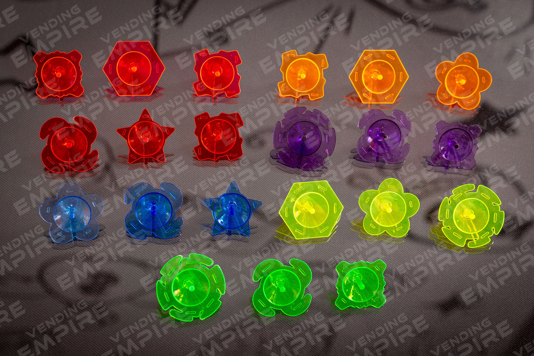 Trompos Giratorios Para Máquina Vending de 2” (Sin cápsula)