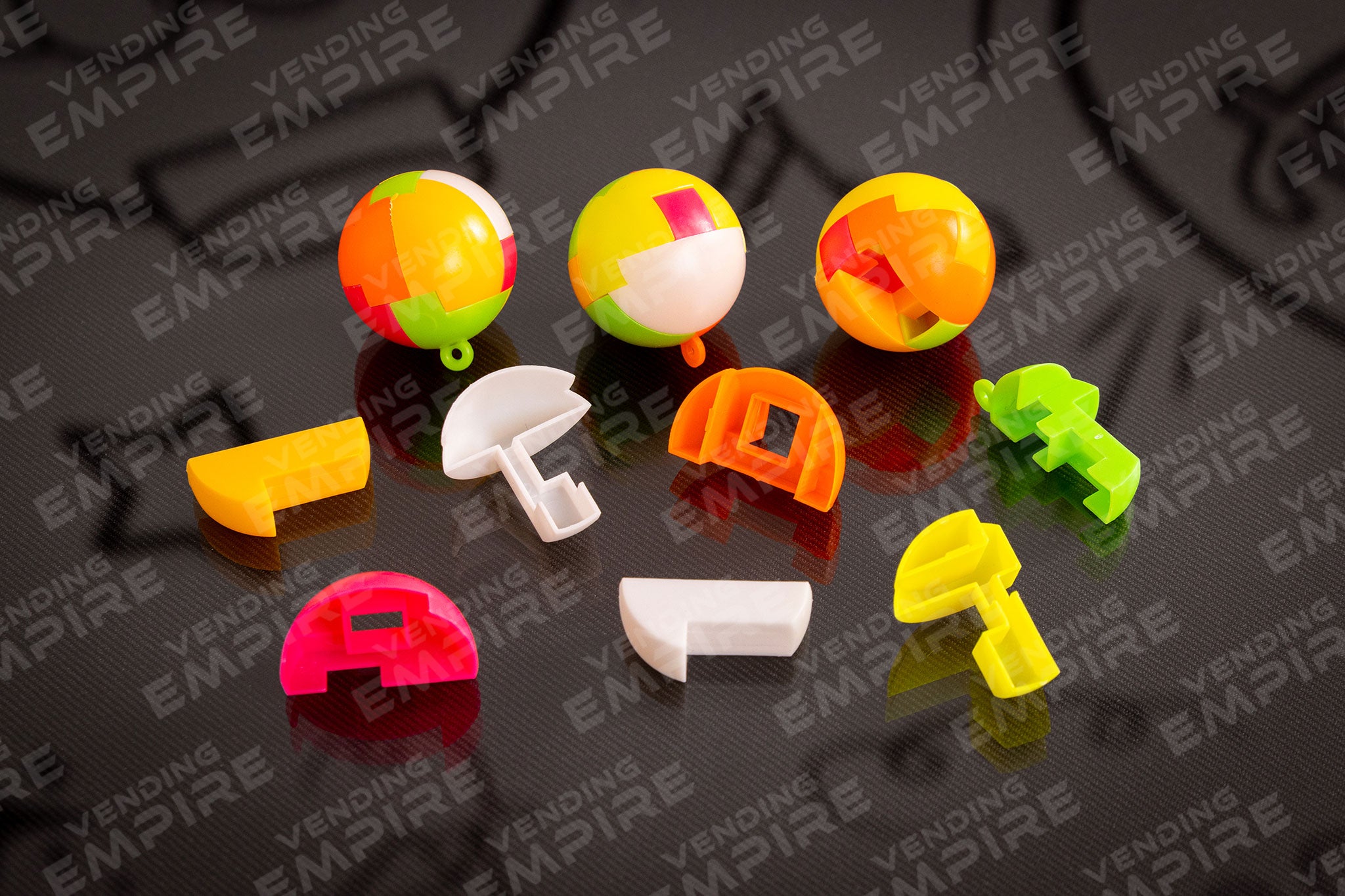 Pelotas Armables Tipo Rompecabezas Para Máquina Vending de 1”