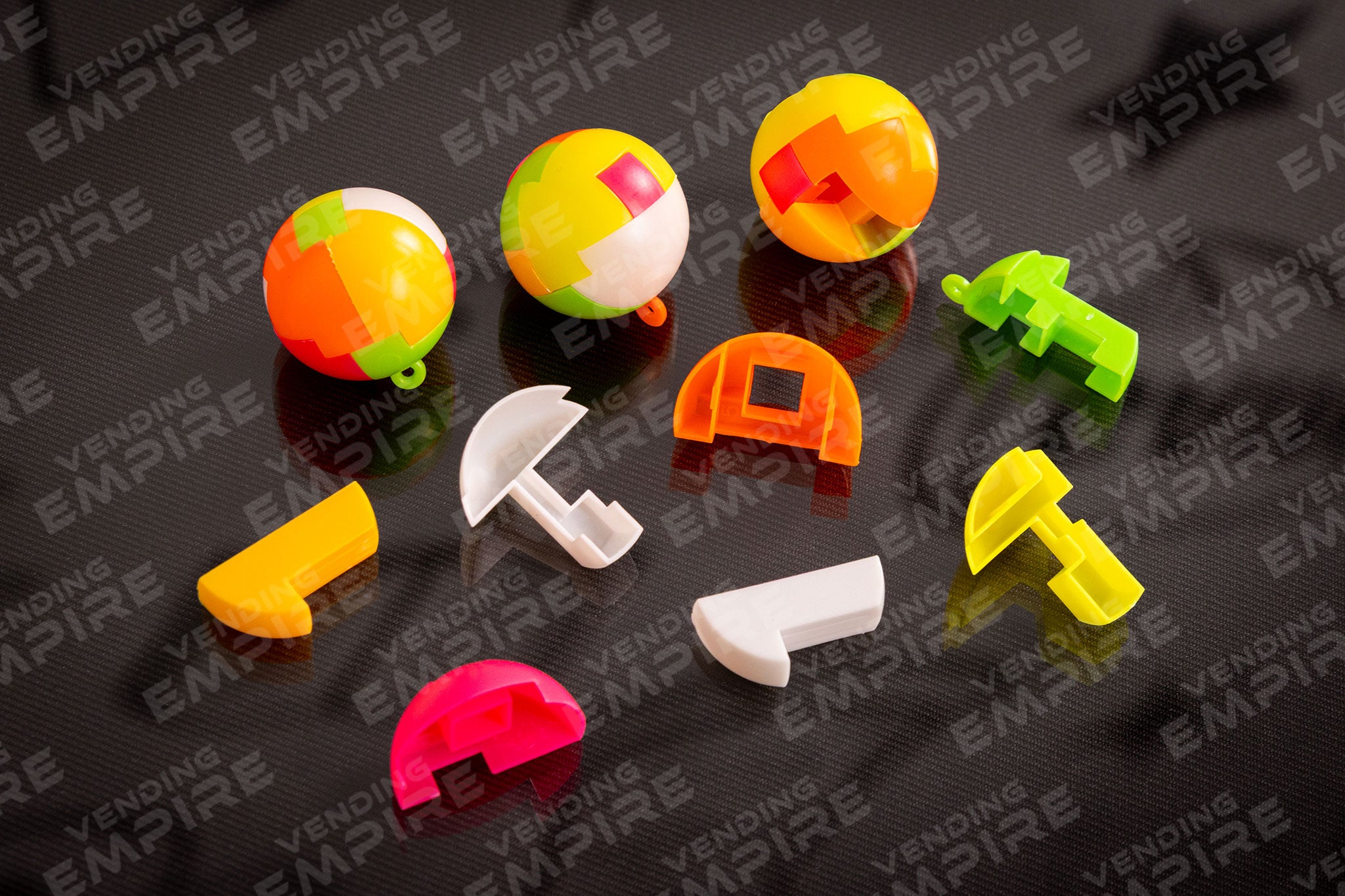 Pelotas Armables Tipo Rompecabezas Para Máquina Vending de 1”