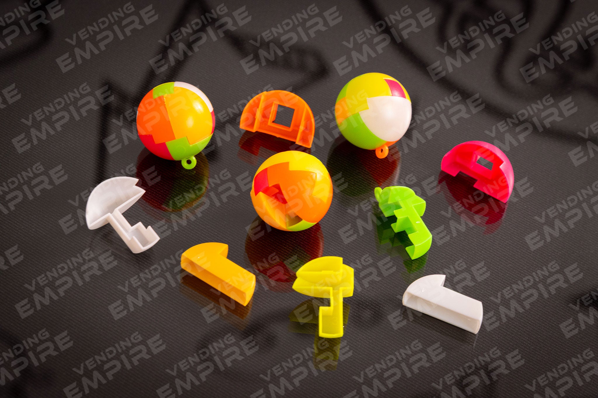 Pelotas Armables Tipo Rompecabezas Para Máquina Vending de 1”