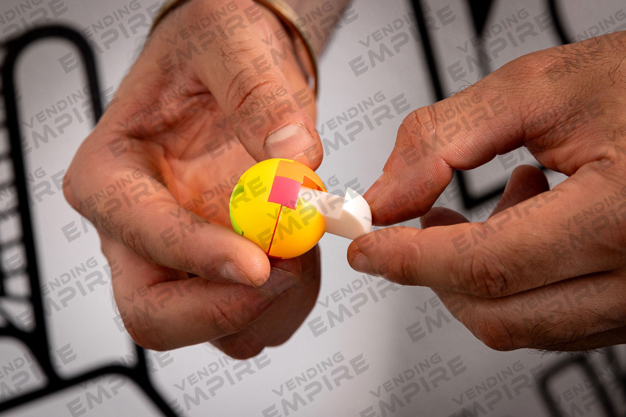 Pelotas Armables Tipo Rompecabezas Para Máquina Vending de 1”