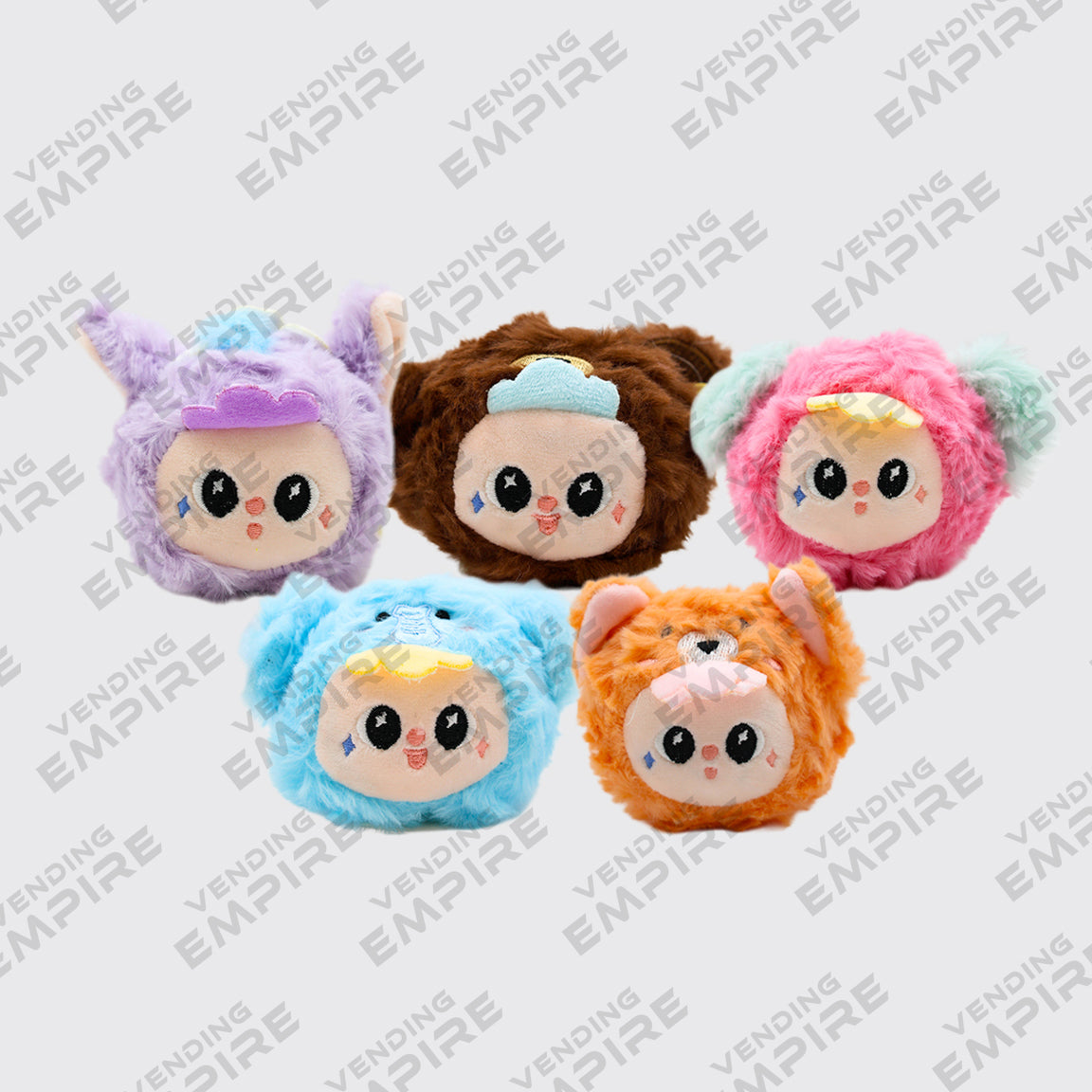 Mix de Peluches Premium para Maquina de Garra Mini (50 pzs)
