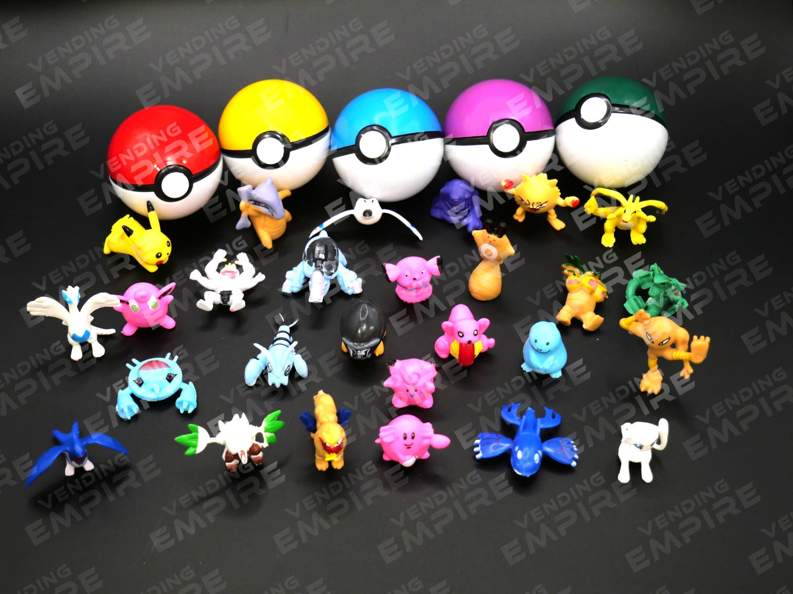 Pokebola con pokemon 2” (100 pzs)