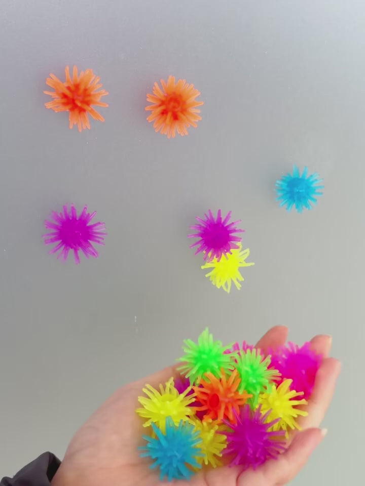 Pelotas Erizo Rebotadoras de Colores | Encapsuladas para 1”